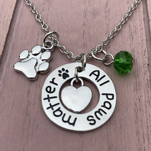 All Paws Matter Necklace