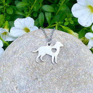 Heart Dog Necklace