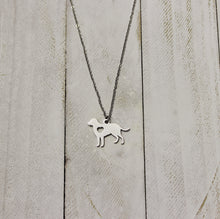 Load image into Gallery viewer, Heart Dog Necklace