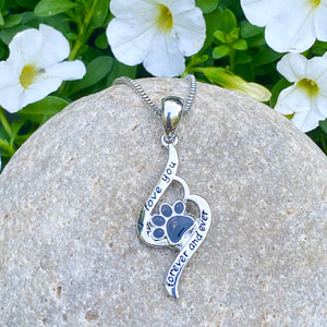 Forever and Ever Paw Necklace
