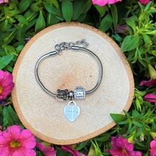 Load image into Gallery viewer, Love You Cat Charm Bracelet