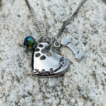 Load image into Gallery viewer, My Dog Rescued Me Necklace