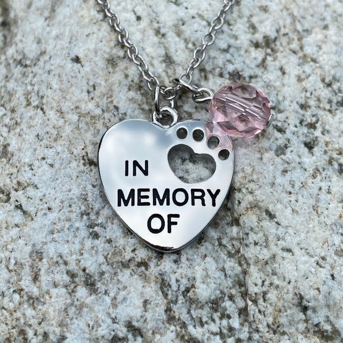 In Memory Of Necklace