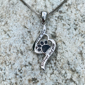 Forever and Ever Paw Necklace