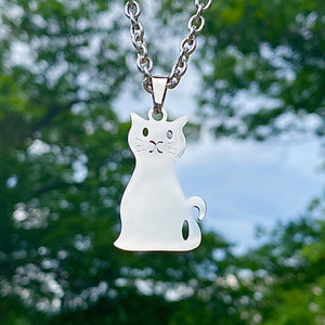Sitting Cat Necklace