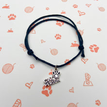 Load image into Gallery viewer, Cat Person String Bracelet