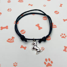 Load image into Gallery viewer, Sitting Puppy String Bracelet