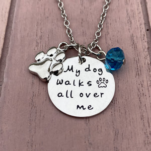 Walk All Over Me Necklace